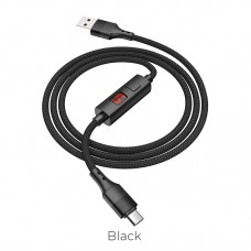 Кабель Hoco Micro USB Central Control Timing S13 |1.2M, 2.4A|