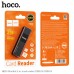 Кардридер HOCO Mindful 2-in-1 card reader (USB2.0) HB20 ISD/TF, 5Mbps|