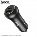 Адаптер автомобильный HOCO Resolute car charger Z38 |1USB/1Type-C, QC/PD, 3A, 38W|