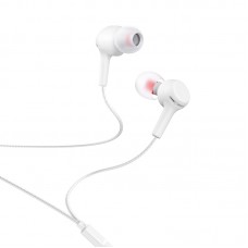 Hаушники HOCO El Placer universal earphones with microphone M78 белые