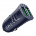 Адаптер автомобильный HOCO Farsighted dual port QC3.0 car charger Z39 2USB 18W черный