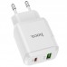 Блок питания Адаптер HOCO Favor dual port N5 1USB и 1Type-C PD 20W черный