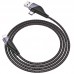 Кабель HOCO Combo 2in1 USB to Type-C/Lightning Freeway PD charging data cable U95 |1.2M, 20W, 2.4A|