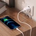 Адаптер сетевой HOCO Briar dual port charger N8 |2USB, 2.4A| (Safety Certified)