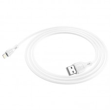 Кабель HOCO Lightning Ultimate silicone charging data cable X61 |1m, 2.4A|