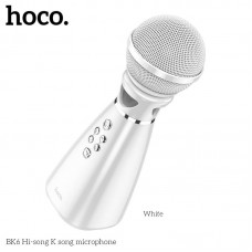 Караоке микрофон HOCO Hi-song K song microphone BK6 |BT5.0|