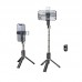 Селфи-Монопод HOCO aluminum alloy fill light live broadcast holder K16 |Bluetooth|