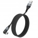 Кабель HOCO Lightning Orbit charging data cable U100 |1.2m, 2.4A|