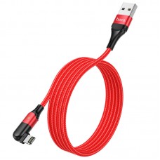 Кабель HOCO Lightning Orbit charging data cable U100 |1.2m, 2.4A|