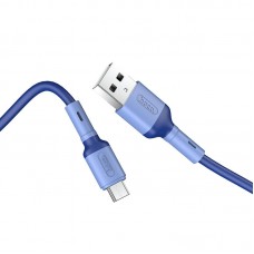 Кабель HOCO Micro USB Prime charging data cable X65 синий 1м