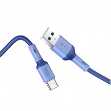 Кабель HOCO Type-C Prime charging data cable X65 3а 1м синий