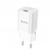 Адаптер сетевой HOCO Rigorous charger N19 |Type-C, 25W, 3A, QC/PD|