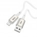 Кабель HOCO Lightning Howdy charging data cable X66 |1m, 2.4A|