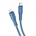 Кабель HOCO Type-C to Lightning Nano PD silicone charging data cable X67 |1m, 20W, PD|