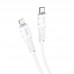 Кабель HOCO Type-C to Lightning Nano PD silicone charging data cable X67 |1m, 20W, PD|