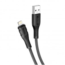 Кабель HOCO Lightning Nano silicone charging data cable X67 |1m, 2.4A|