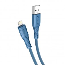 Кабель HOCO Lightning Nano silicone charging data cable X67 |1m, 2.4A|