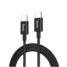 Кабель Hoco Type-C to Type-C Skilled  charging data cable X23 60 ватт черный