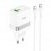 Адаптер сетевой HOCO Type-C to Type-C Cable Extension speed charger set N21 |1USB/1Type-C, PD/QC, 3A/30W|