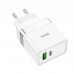 Адаптер сетевой HOCO Extension speed charger N21 |1USB/1Type-C, PD/QC, 3A/30W|