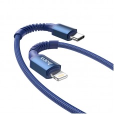 Кабель HOCO Type-C to Lightning Especial PD charging data cable X71 синий