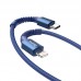 Кабель HOCO Type-C to Lightning Especial PD charging data cable X71 синий