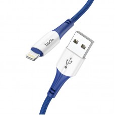 Кабель HOCO Lightning Ferry charging data cable X70 синий