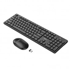 Набор office Combo HOCO Wireless business keyboard and mouse set GM17 (Keyboard RU/ENG раскладка/Mouse)