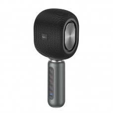 Караоке микрофон HOCO Cool Hi K song microphone BK8 |BT5.0, TWS, AUX/TF, DSP, 5W, 6-8h|