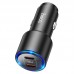 Адаптер автомобильный HOCO Clear way dual port PD car charger NZ3 |2Type-C, 40W/3A, PD/QC|