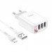 Зарядный комплект HOCO digital display charger set C93A Lightning cable