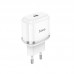 Адаптер сетевой HOCO Victorious single port charger N24 |1Type-C, 20W/3A, PD/QC|