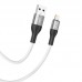 Кабель HOCO Lightning Creator silicone charging data cable X72 |1m, 2.4A|