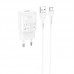 Адаптер сетевой HOCO Type-C cable single port charger set C96A |1USB, 2.1A|