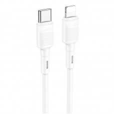 Кабель HOCO Type-C to Lightning Victory PD charging data cable X83  20W белый