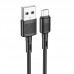 Кабель HOCO Micro USB Victory charging data cable X83 |1m, 2.4A|