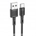 Кабель HOCO Type-C Victory charging data cable X83 черный