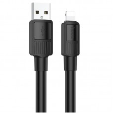 Кабель HOCO Lightning Solid charging data cable X84 |1M, 2.4A|