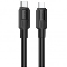 Кабель HOCO Type-C to Type-C Solid charging data cable X84 |1m, 60W, 3A|