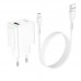 Адаптер сетевой HOCO Micro USB Cable Proton single port charger C98A |1USB. 18W/3A, QC|