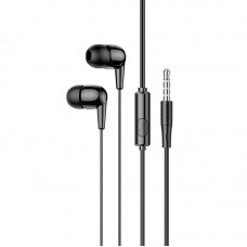 Наушники HOCO M97 Enjoy universal earphones with mic черные