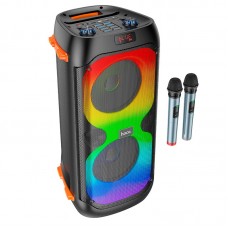 Акустика-Караоке HOCO Manhattan wireless dual mic outdoor BT speaker BS53 |BT5.1, 2Mic, 4H|