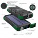 Внешний аккумулятор с солнечной панелью Solar power bank 20000mAh PN-W12
