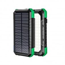 Внешняя батарея Solar power bank with 32pcs camping LED 20000mAh PN-W12Pro