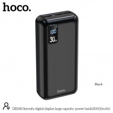 Умб HOCO Serenity digital display large capacity  power bank DB34B 30000mAh |2USB/Type-C, 2A|