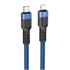 Кабель HOCO Type-C to Lightning charging data cable U110 |1.2m, 20W, 3A|