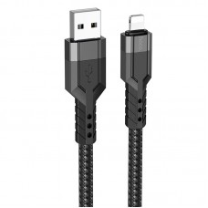 Кабель HOCO Lightning charging data cable U110 1.2m черный