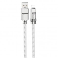 Кабель HOCO Lightning Solid silicone charging data cable U113 |1.2m, 2.4A|