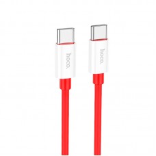 Кабель HOCO Type-C to Type-C Magic silicone PD charging data cable X87 |1m, 60W, 3A|