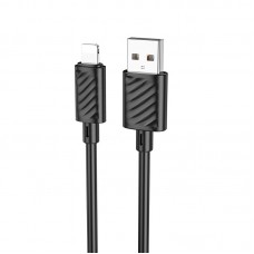 Кабель HOCO Lightning Gratified charging data cable (packaged) X88 |1m, 2.4A|